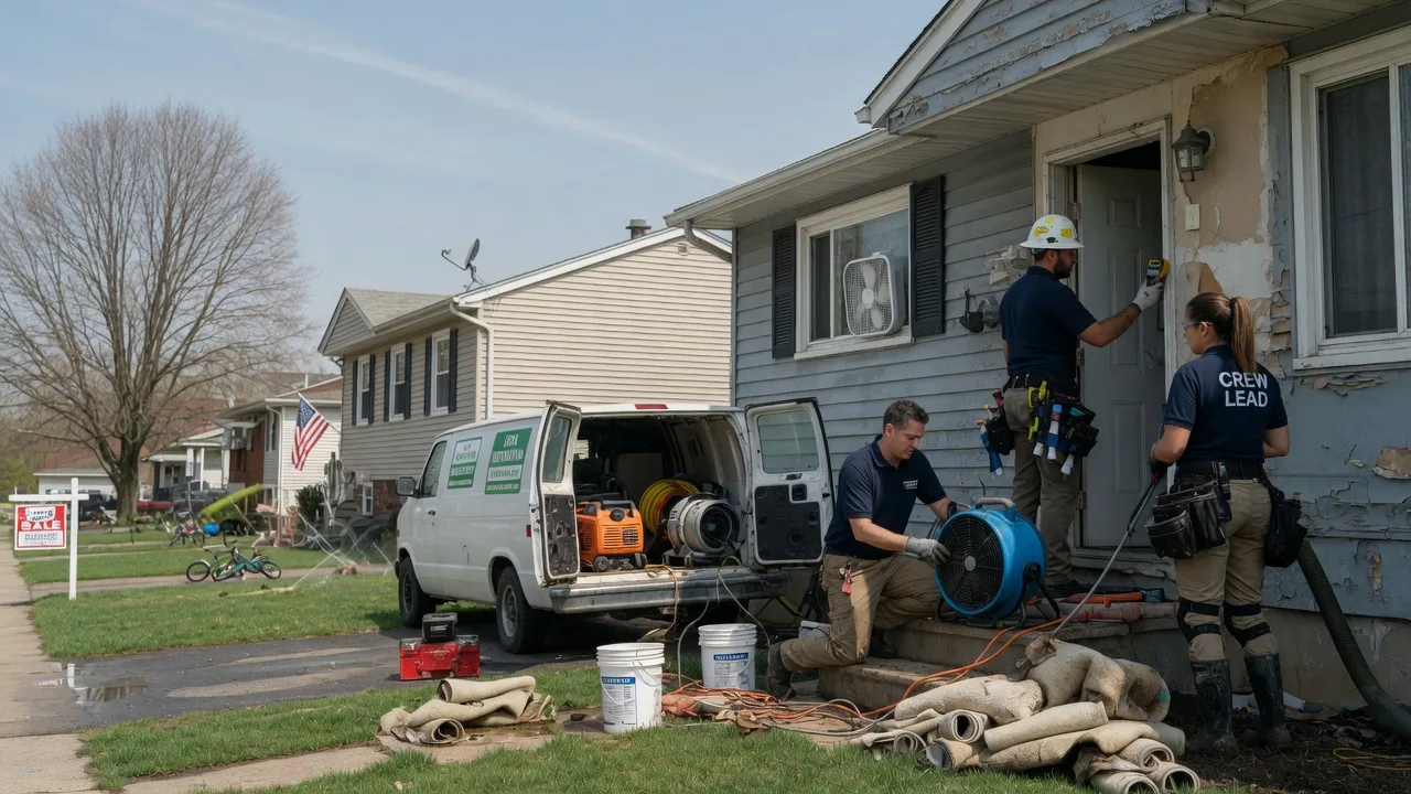 Flood Cleanup in Manchester, MI near me
